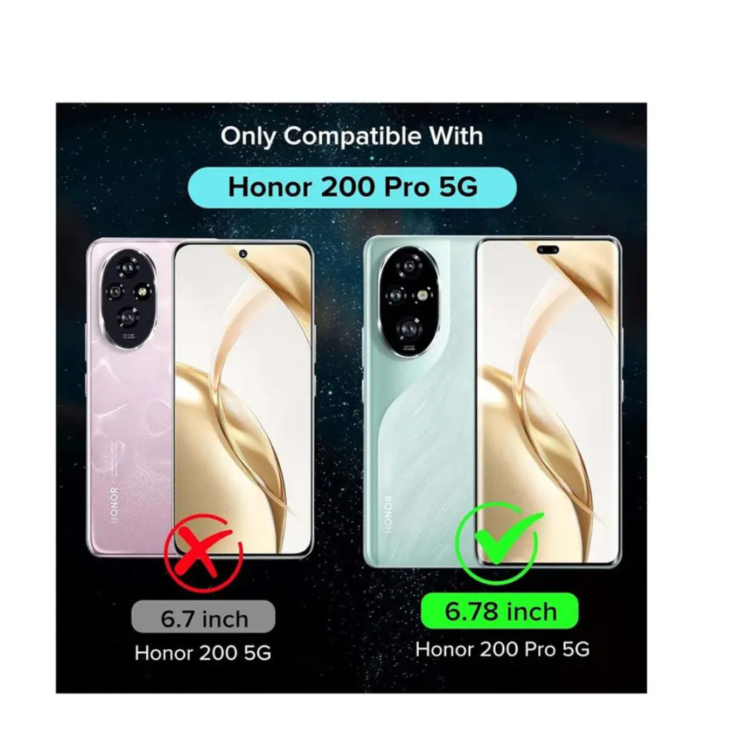CARCASA TRANSPARENTE ANTIGOLPES HONOR 200 PRO 5G - 2