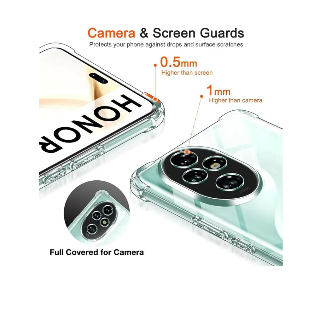 CARCASA TRANSPARENTE ANTIGOLPES HONOR 200 PRO 5G - 4