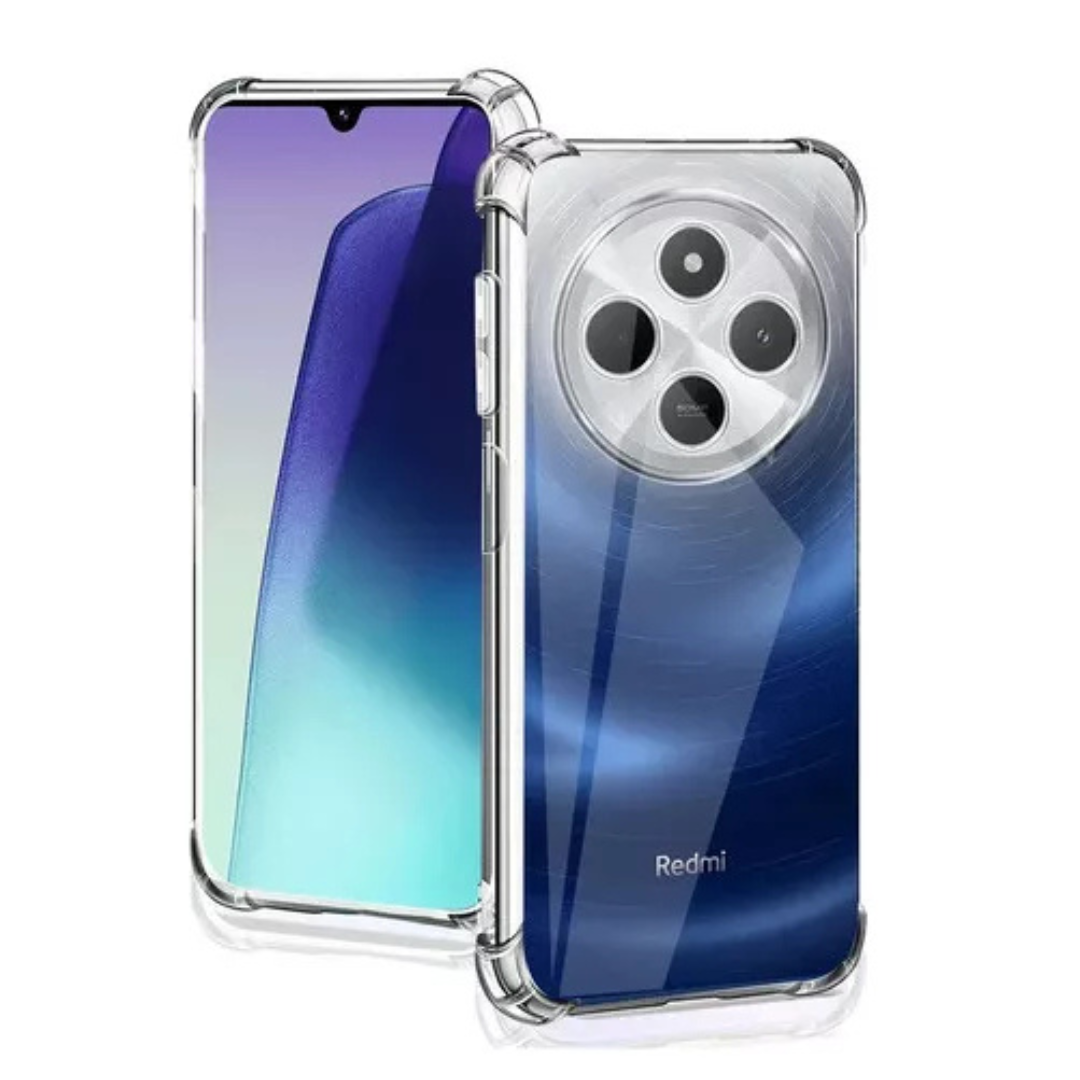 CARCASA TRANSPARENTE ANTIGOLPES REDMI 14C 4G / 5G - 3