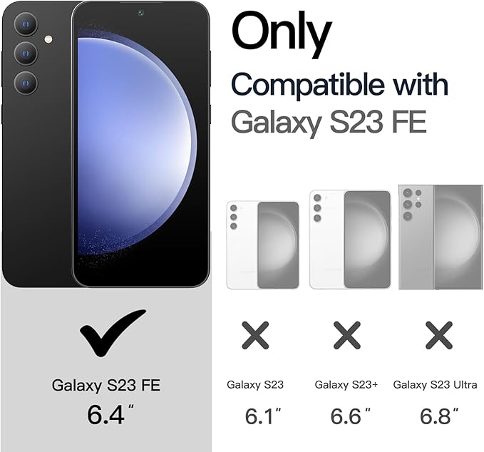 CARCASA SAMSUNG S23 F3 SILICONA COLOR NEGRO - 2