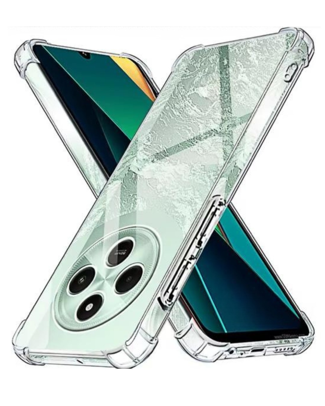 CARCASA TRANSPARENTE ANTIGOLPES XIAOMI POCO C75 - 1