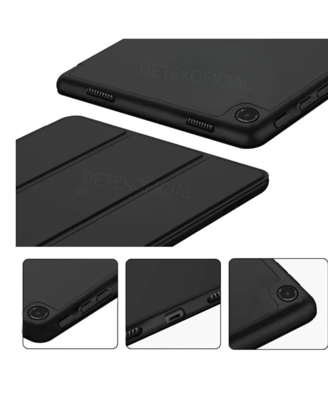 FUNDA SMART COVER PARA SAMSUNG A9 PLUS 11' - NEGRO - 5