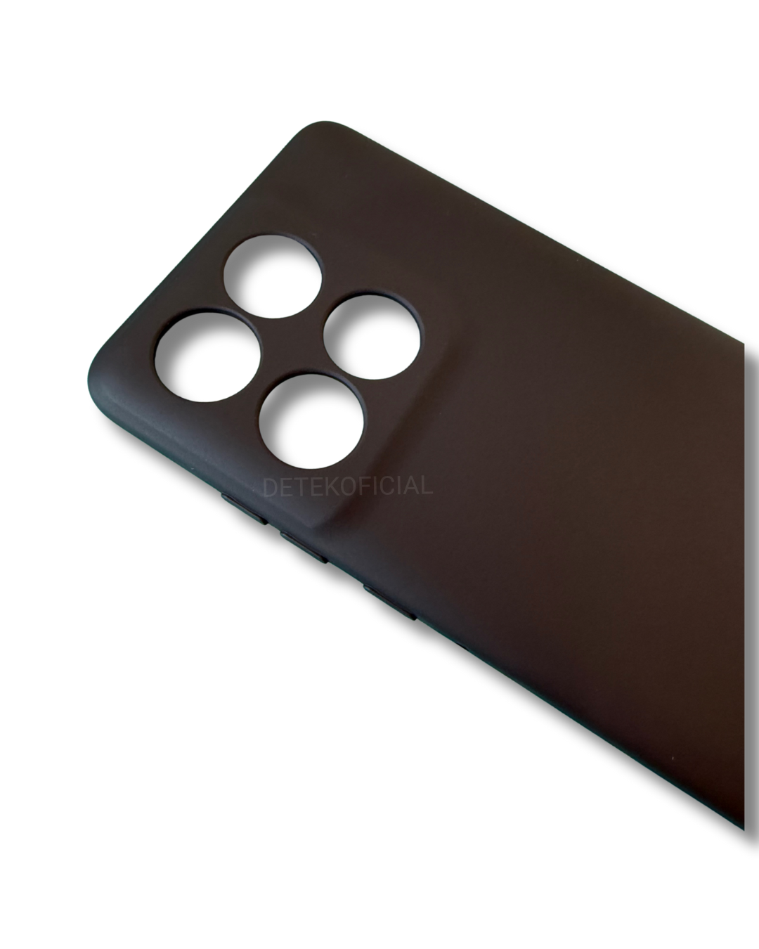 CARCASA SILICONA UNICOLOR PARA MOTOROLA EDGE 60 FUSIÓN - EN COLOR NEGRO - 2