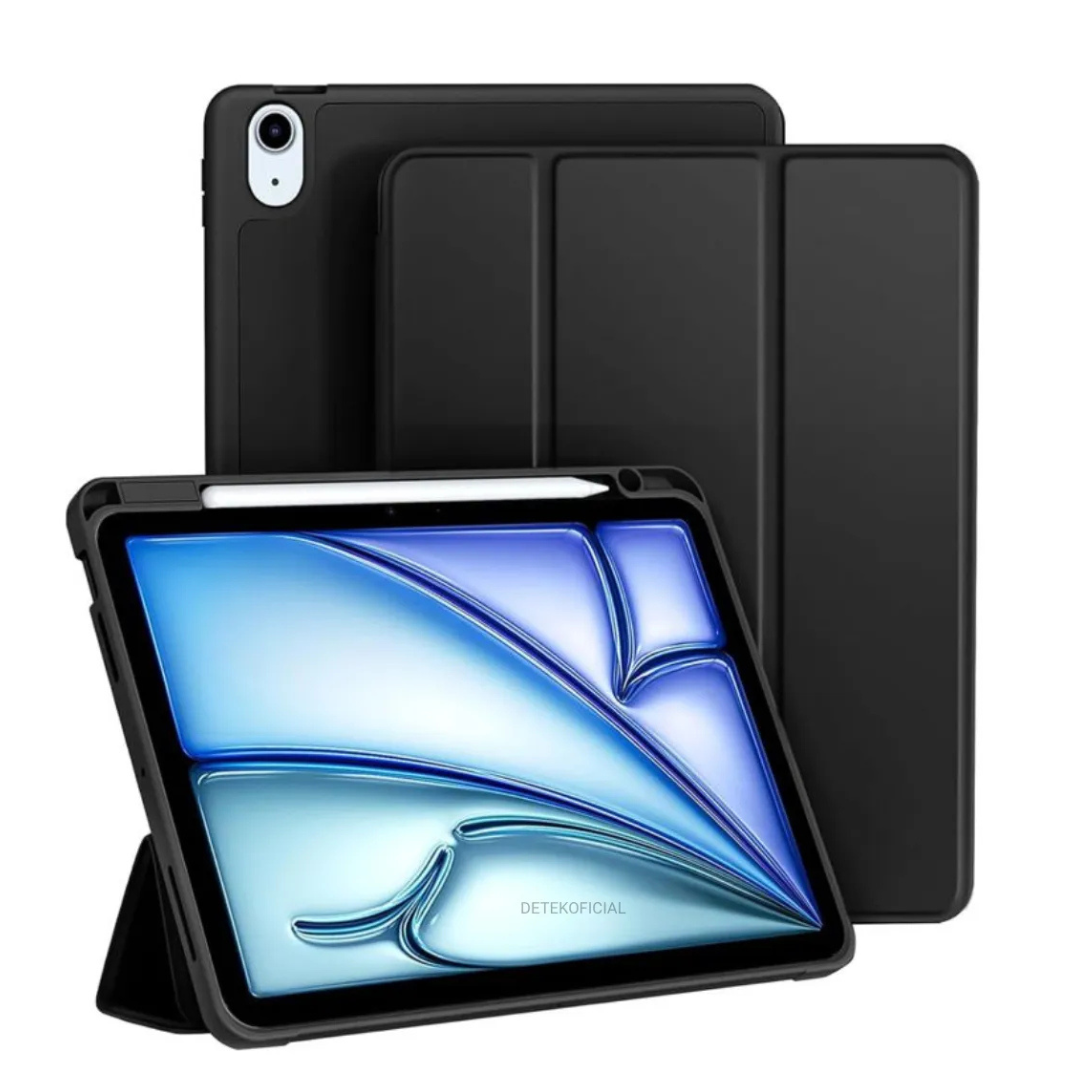 FUNDA SMART COVER PARA IPAD AIR 11 M3 2025 - NEGRO - 1