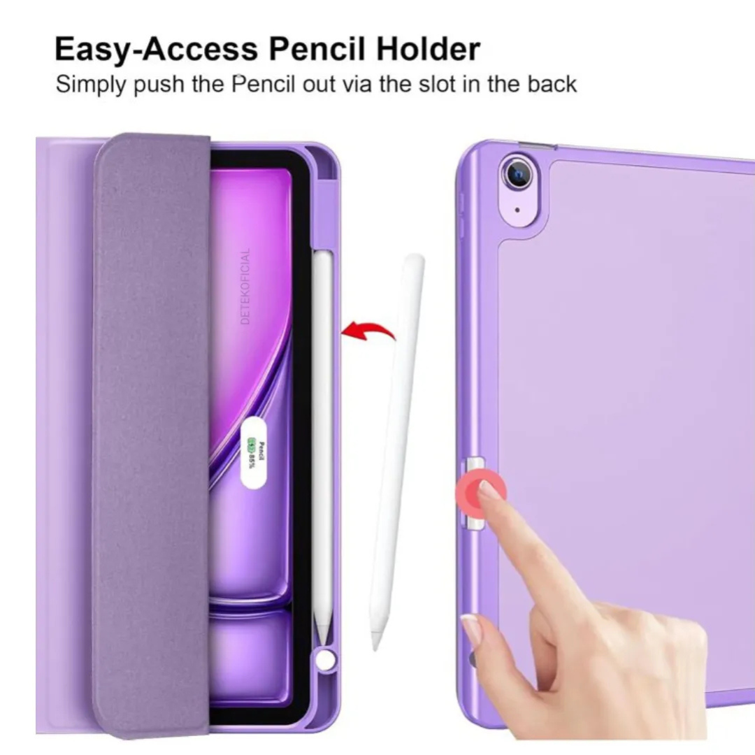 FUNDA SMART COVER PARA IPAD AIR 11 M2 2024 - LILA - 2