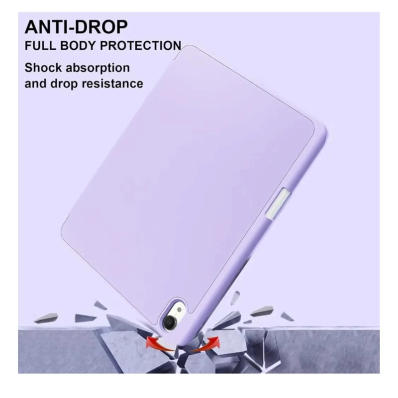 FUNDA CARCASA SMART COVER PARA IPAD AIR 11 M2 2024  LILA - 4