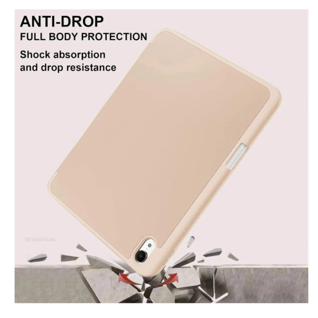FUNDA SMART COVER PARA IPAD AIR 11 M2 2024 - ROSA PALO - 3