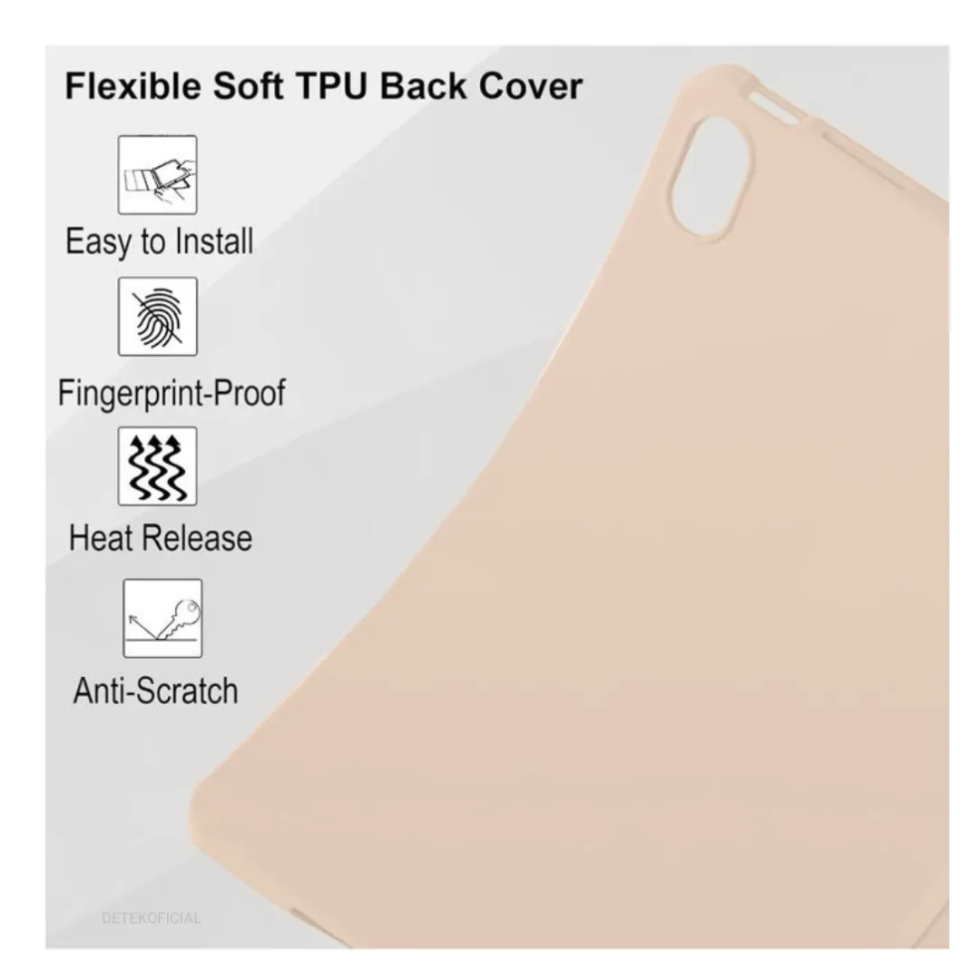 FUNDA SMART COVER PARA IPAD AIR 11 M2 2024 - ROSA PALO - 4