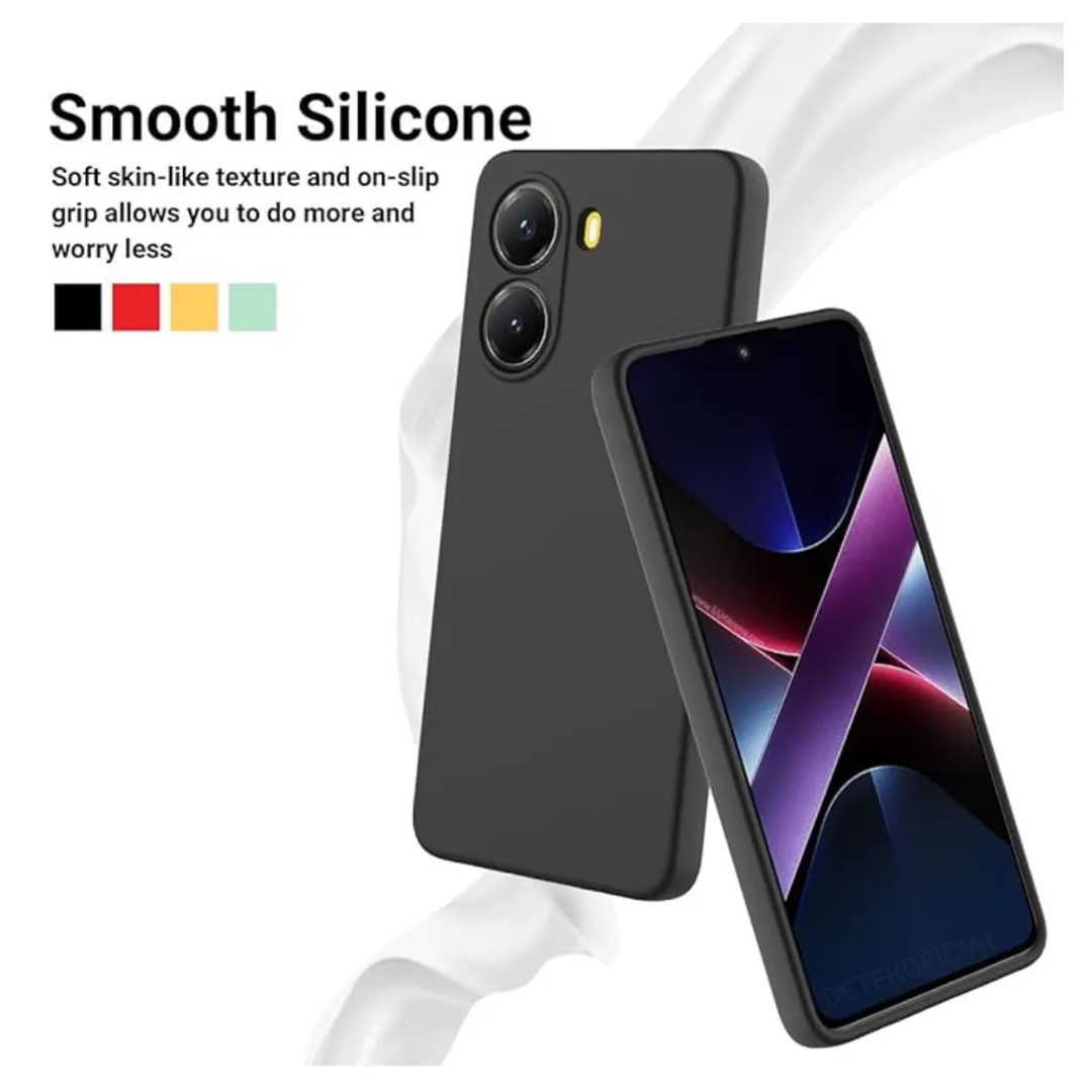 CARCASA SILICONA COLOR PARA XIAOMI POCO X7 PRO 5G - 2