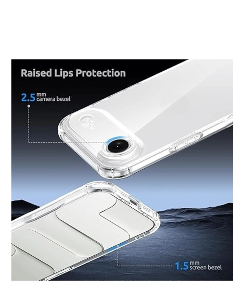CARCASA PARA IPHONE 17 AIR TRANSPARENTE ANTIGOLPES - 2