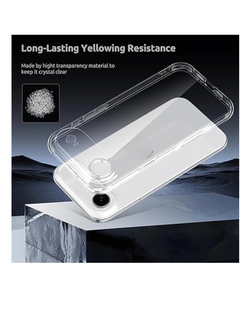 CARCASA PARA IPHONE 17 AIR TRANSPARENTE ANTIGOLPES - 3