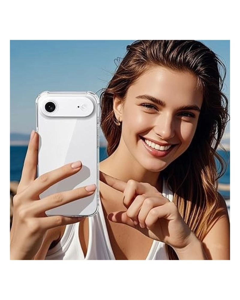 CARCASA PARA IPHONE 17 AIR TRANSPARENTE ANTIGOLPES - 5