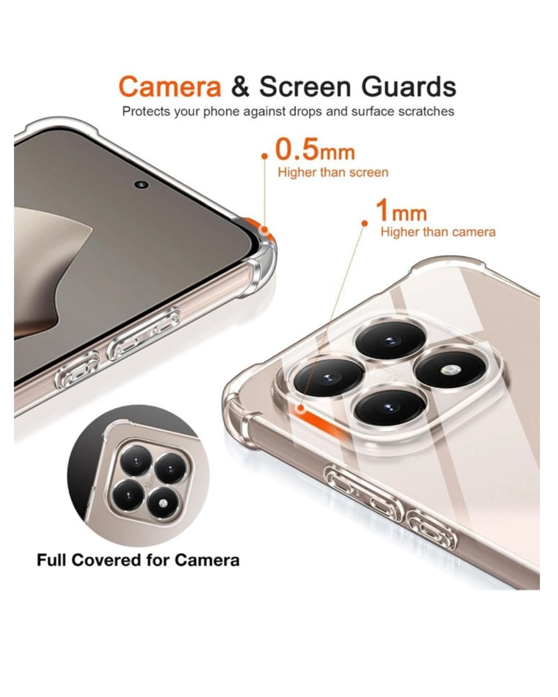 CARCASA TRASPARENTE ANTIGOLPES PARA XIAOMI 15T 5G - 5