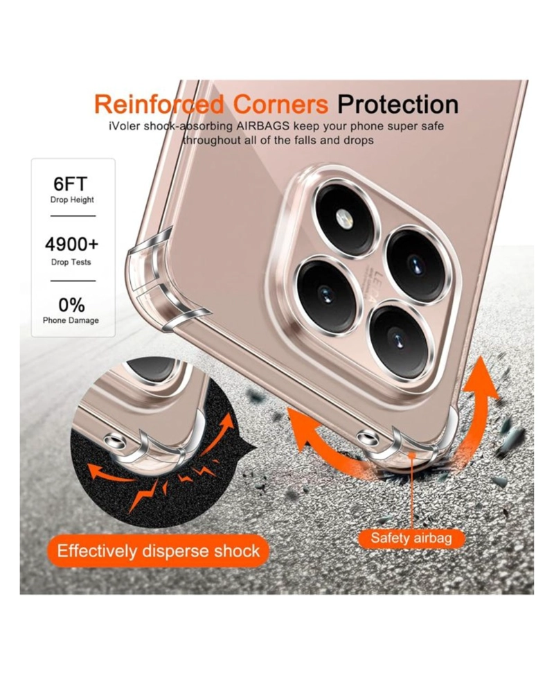CARCASA TRASPARENTE ANTIGOLPES PARA XIAOMI 15T 5G - 7