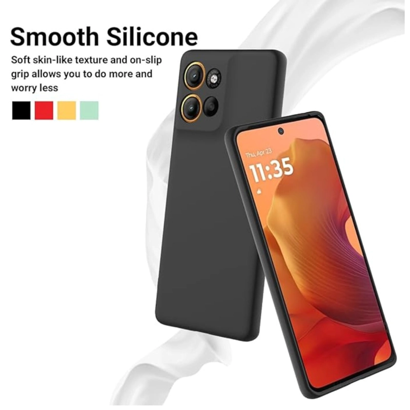 CARCASA FUNDA SILICONA  PARA MOTOROLA G56 5G FUCSIA - 6