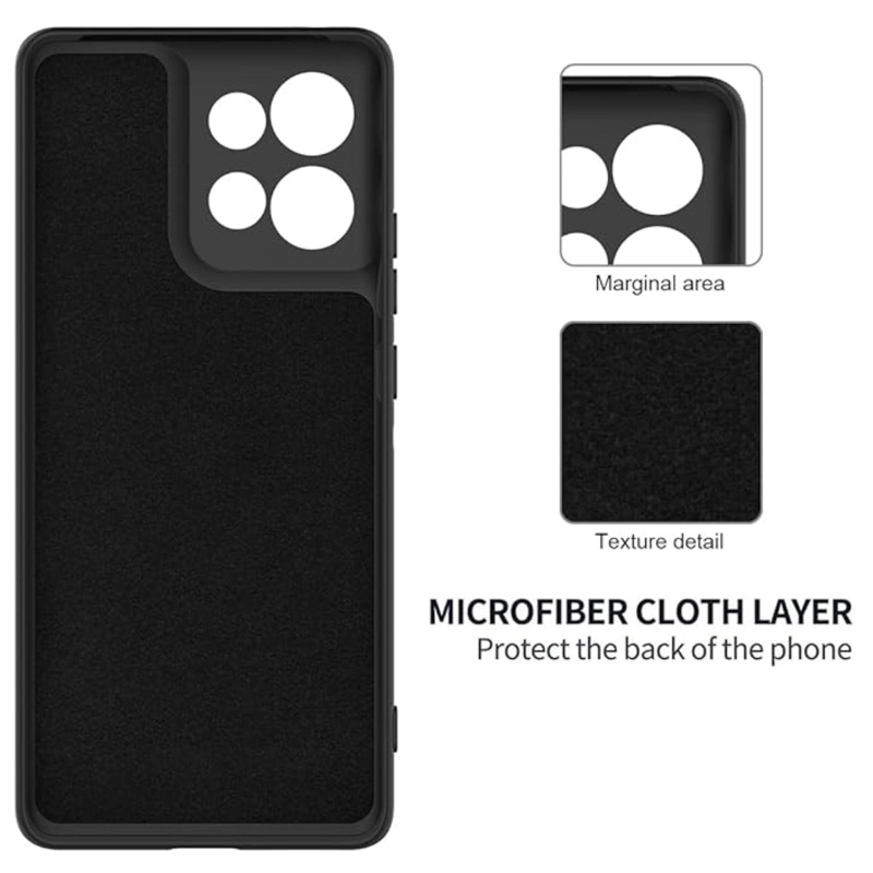 CARCASA FUNDA SILICONA  PARA MOTOROLA G56 5G FUCSIA - 7