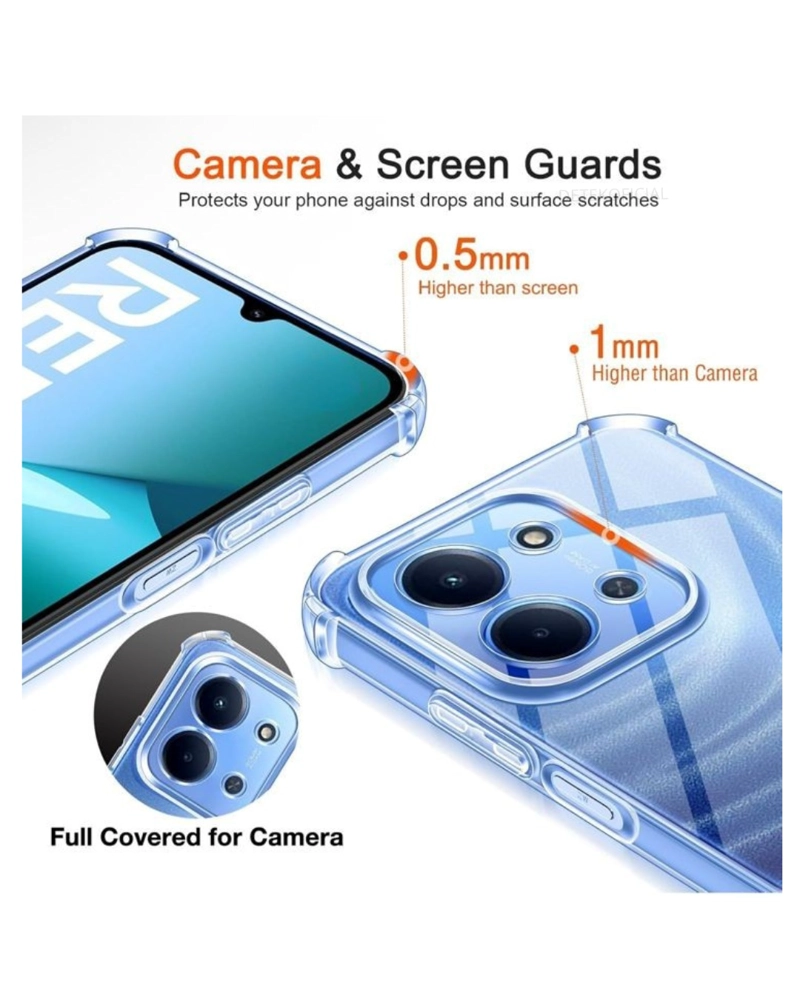 CARCASA TRANSPARENTE ANTIGOLPES PARA XIAOMI 15C 4G / 5G - 5
