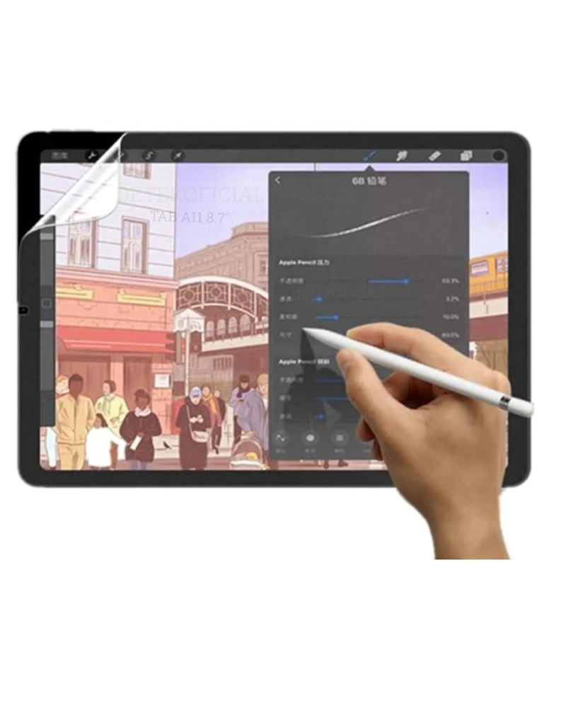 Lamina Paper Like Sensación Papel Para Samsung  A11+ Plus 11" - 8