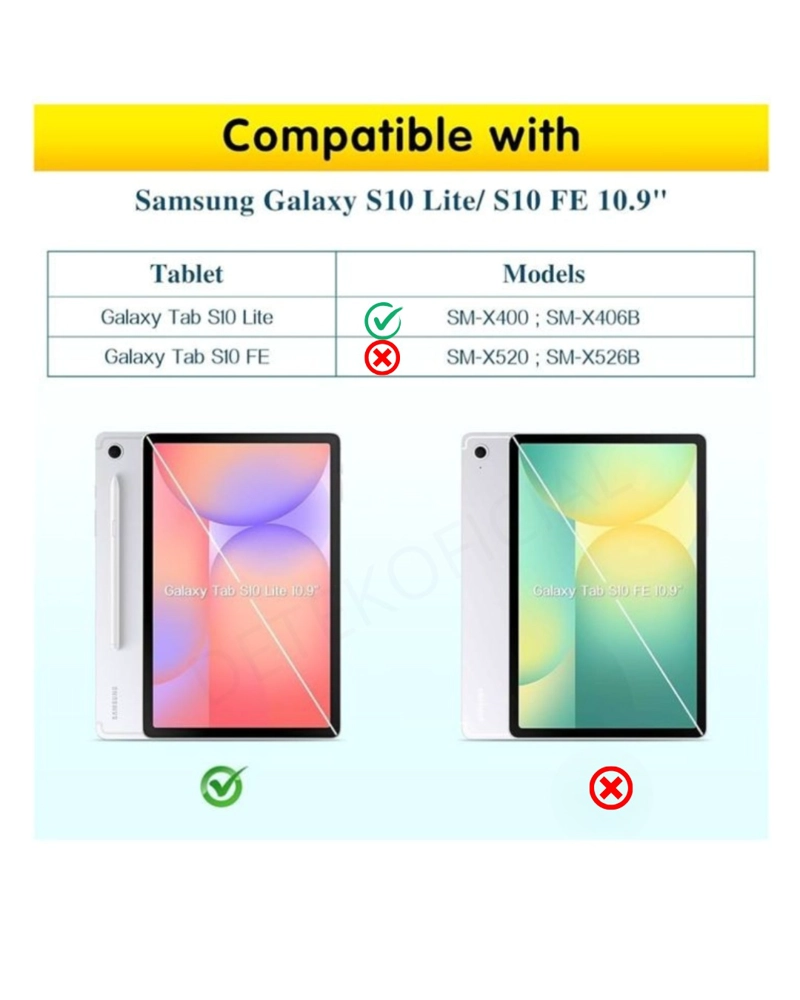 FUNDA SMART COVER PARA SAMSUNG S10 LITE 10.9'  - LILA - 2