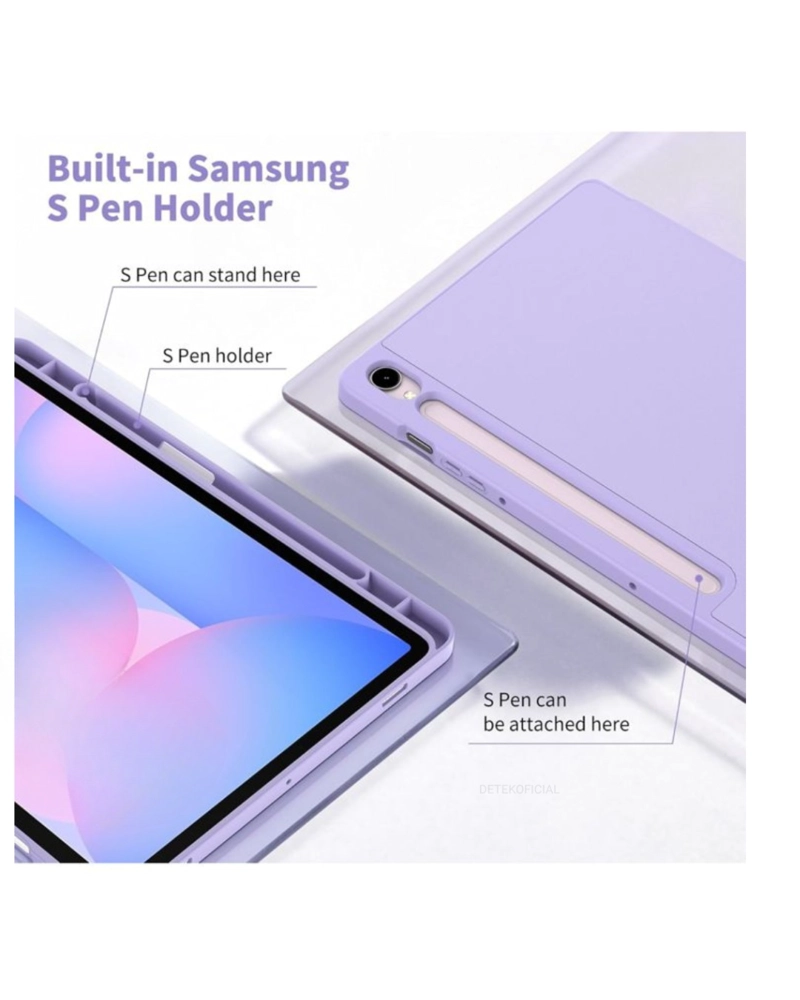 FUNDA SMART COVER PARA SAMSUNG S10 LITE 10.9'  - LILA - 7