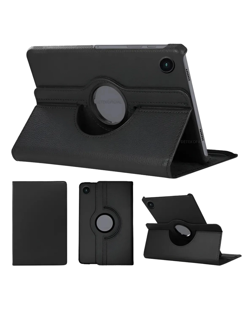 FUNDA 360 GIRATORIA PARA TABLET SAMSUNG A11 8.7' (2025)  - NEGRO - 1