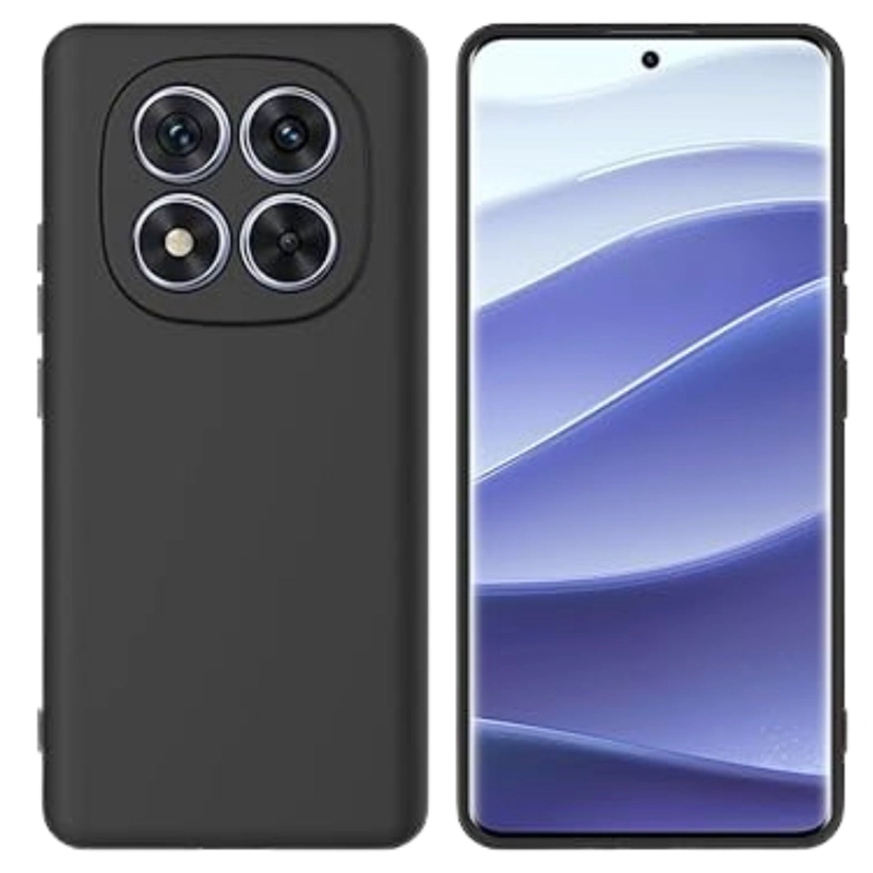 GENÉRICO CARCASA SILICONA NEGRA PARA XIAOMI NOTE 15 PRO 5G