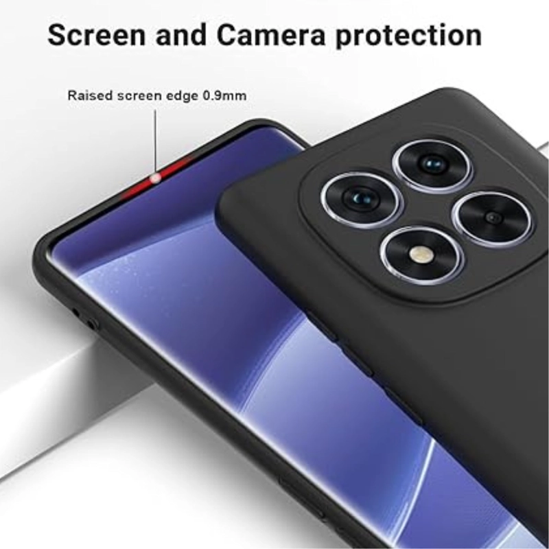 CARCASA SILICONA NEGRA PARA XIAOMI NOTE 15 PRO 5G - 4