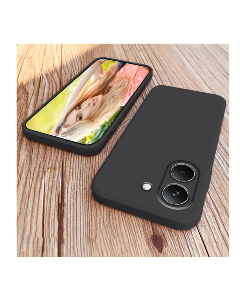 CARCASA SILICONA NEGRA PARA XIAOMI POCO X8 PRO 5G - 3