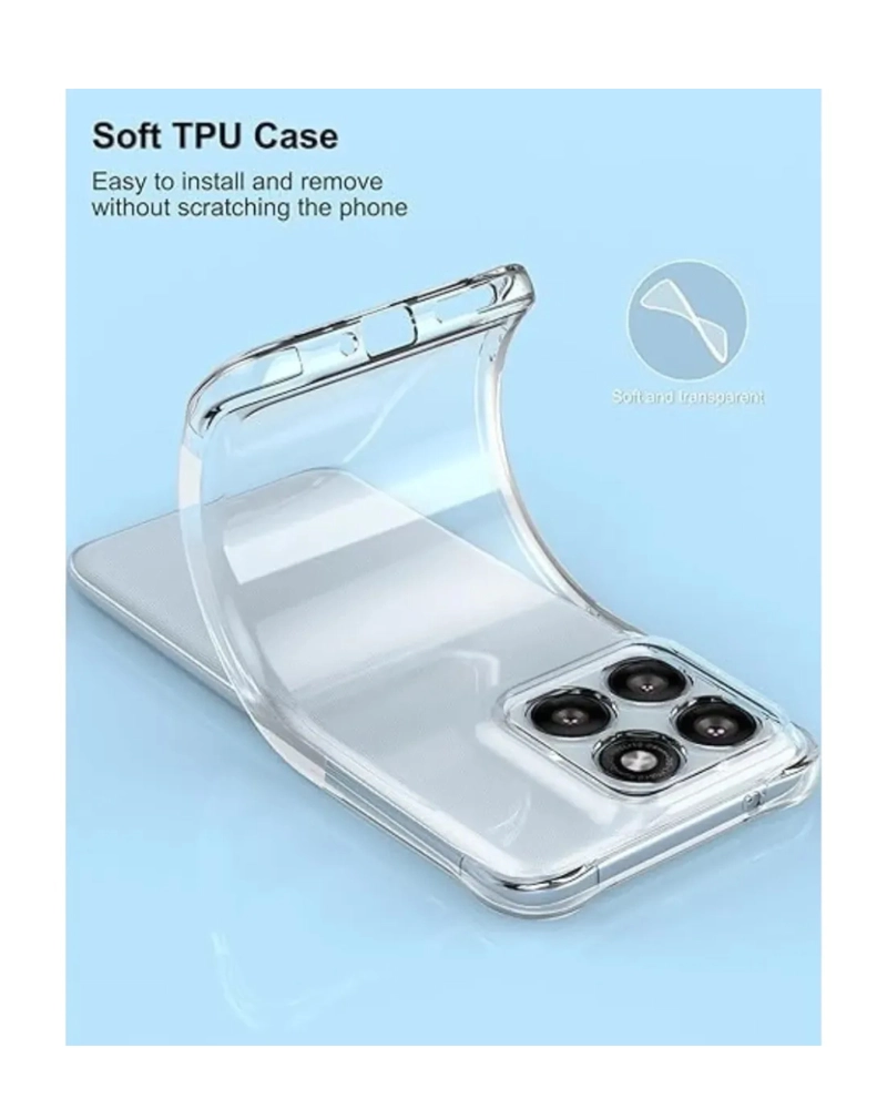 CARCASA TRANSPARENTE REFORZADA PARA MOTOROLA EDGE 70 - 4