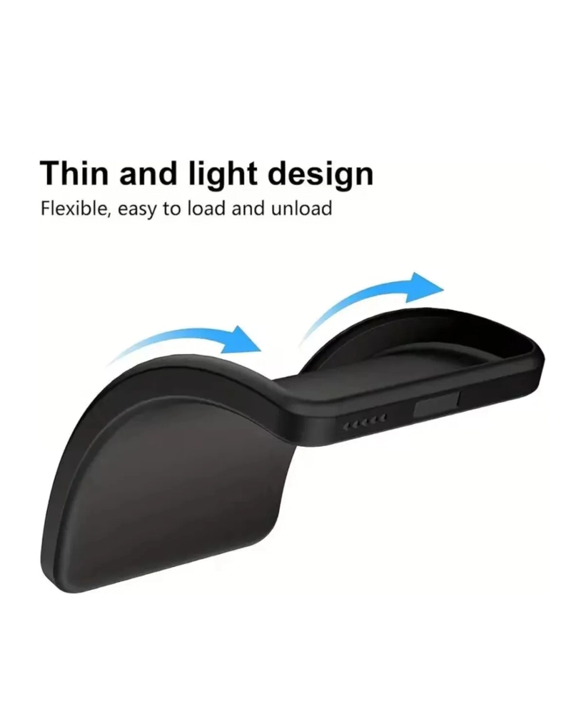 CARCASA SILICONA NEGRA PARA MOTOROLA EDGE 70 FUSION - 5
