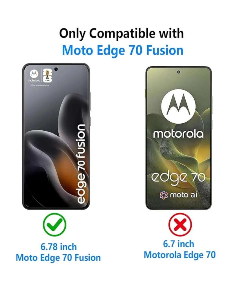 LAMINA MICA DE VIDRIO PARA MOTOROLA EDGE 70 FUSION - 2