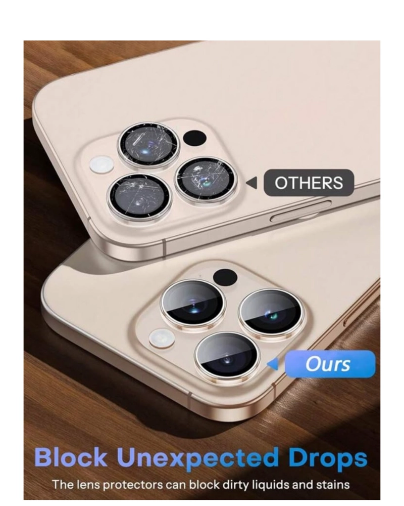 PROTECTOR DE LENTES DE CAMARA PARA IPHONE 18 PRO MAX - 4