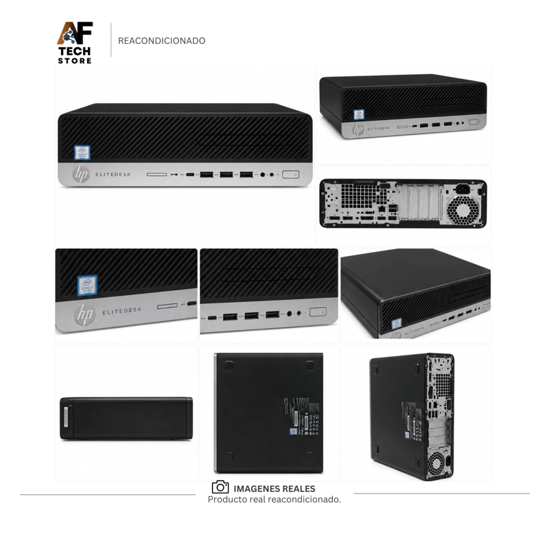 COMPUTADOR HP 800 G4 I7 8TH 8GB 256GB - WIN11 OFFICE - REACONDICIONADO PROFESIONAL - 5