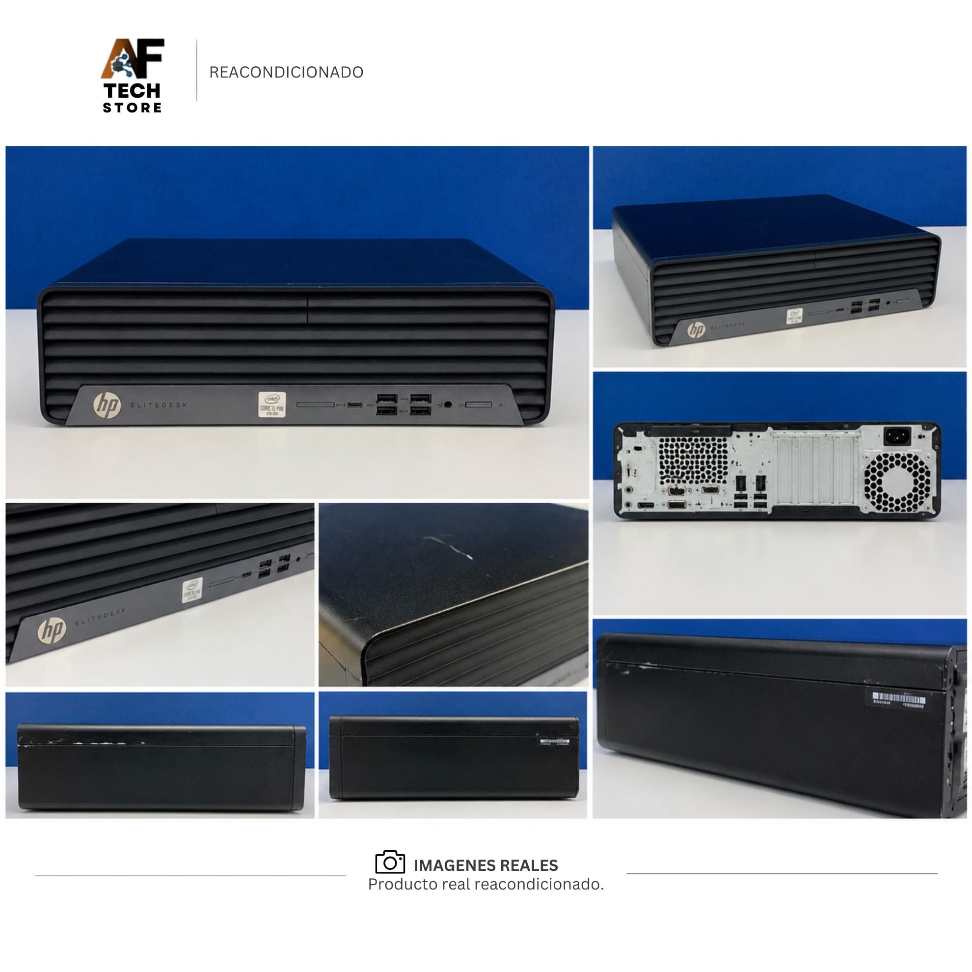 COMPUTADOR HP 800 G6 I5 10TH 8GB 256GB - WIN11 OFFICE - REACONDICIONADO PROFESIONAL - 5