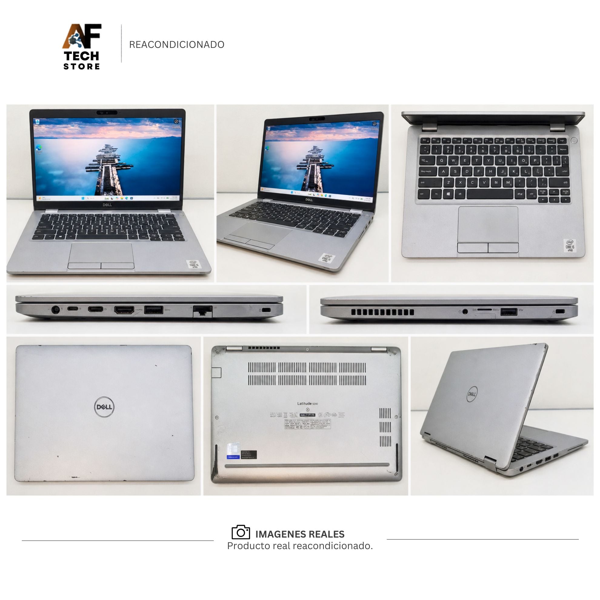 NOTEBOOK DELL 5310 I5 10TH 16GB 512GB - WIN11 OFFICE - REACONDICIONADO PROFESIONAL - 6
