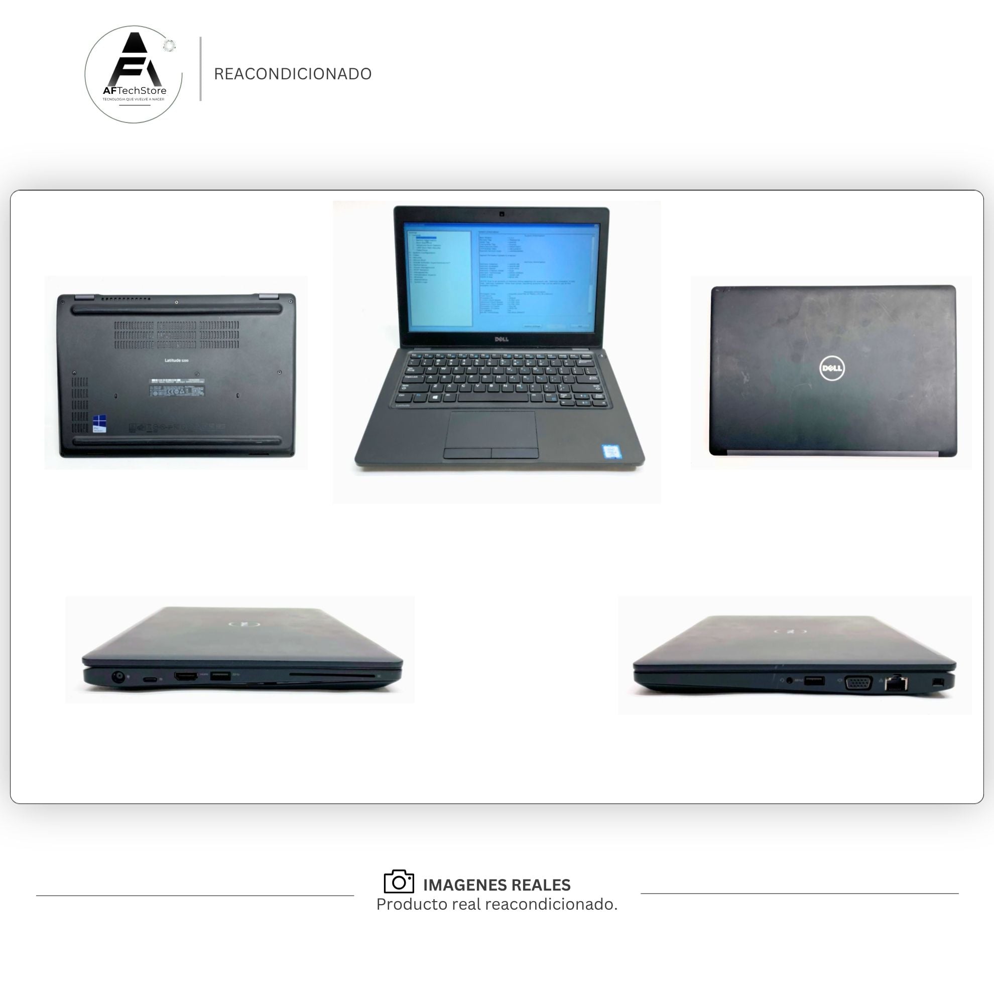 NOTEBOOK DELL 5480 I7 6TH 16GB 256GB - WIN11 OFFICE - REACONDICIONADO PROFESIONAL - 7