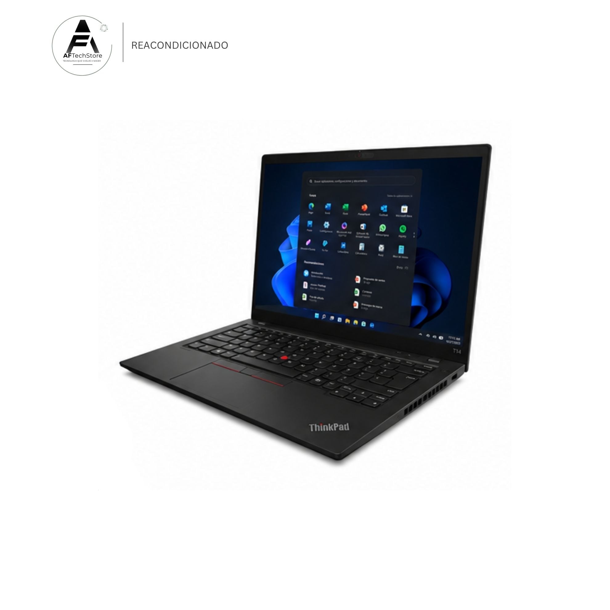 NOTEBOOK LENOVO E14 I5 10TH 16GB 256GB - WIN11 OFFICE - REACONDICIONADO PROFESIONAL - 2
