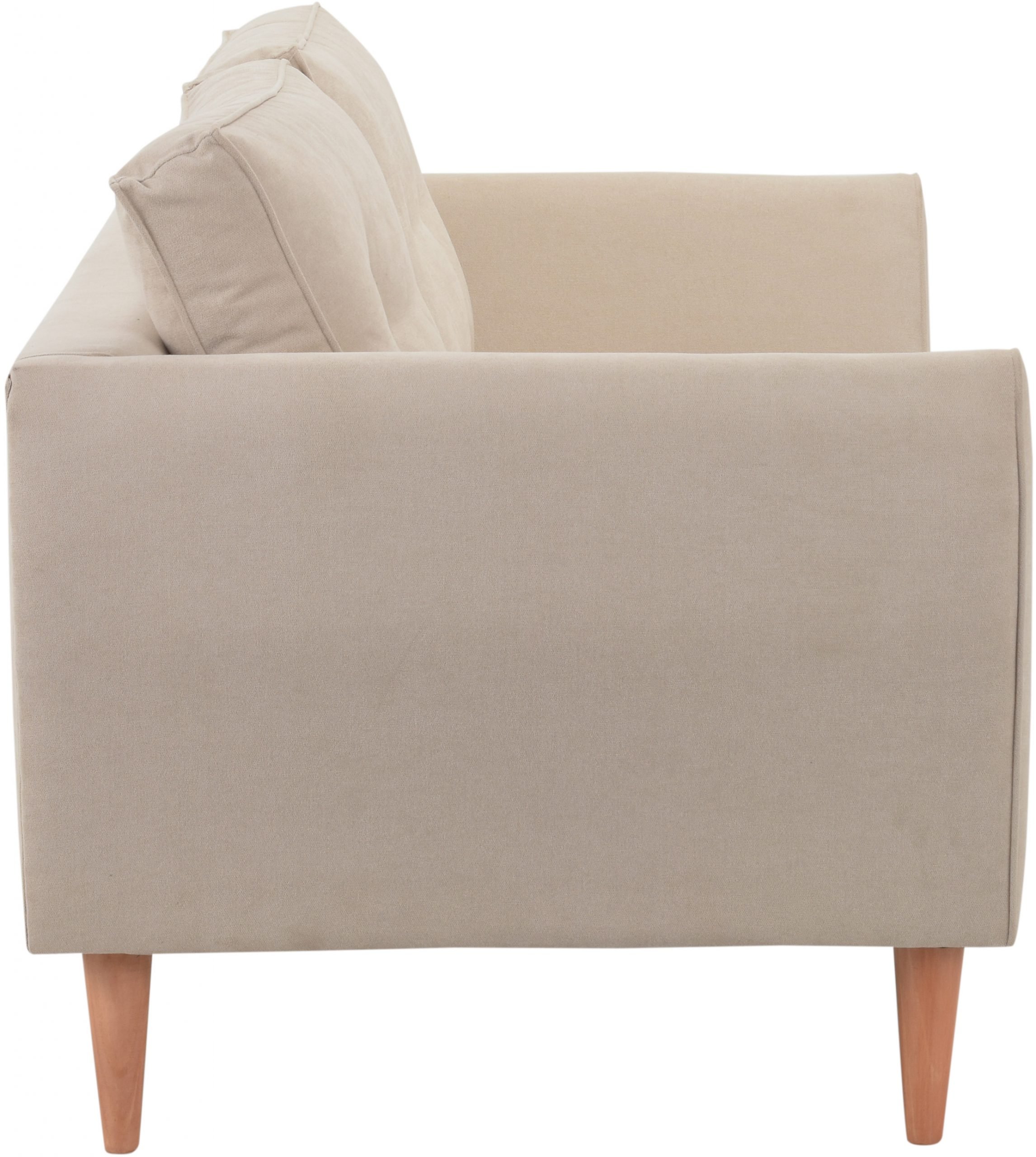 SOFA MUEBLES NUEVALINEA PALERMO 3 CUERPOS FELPA - 3