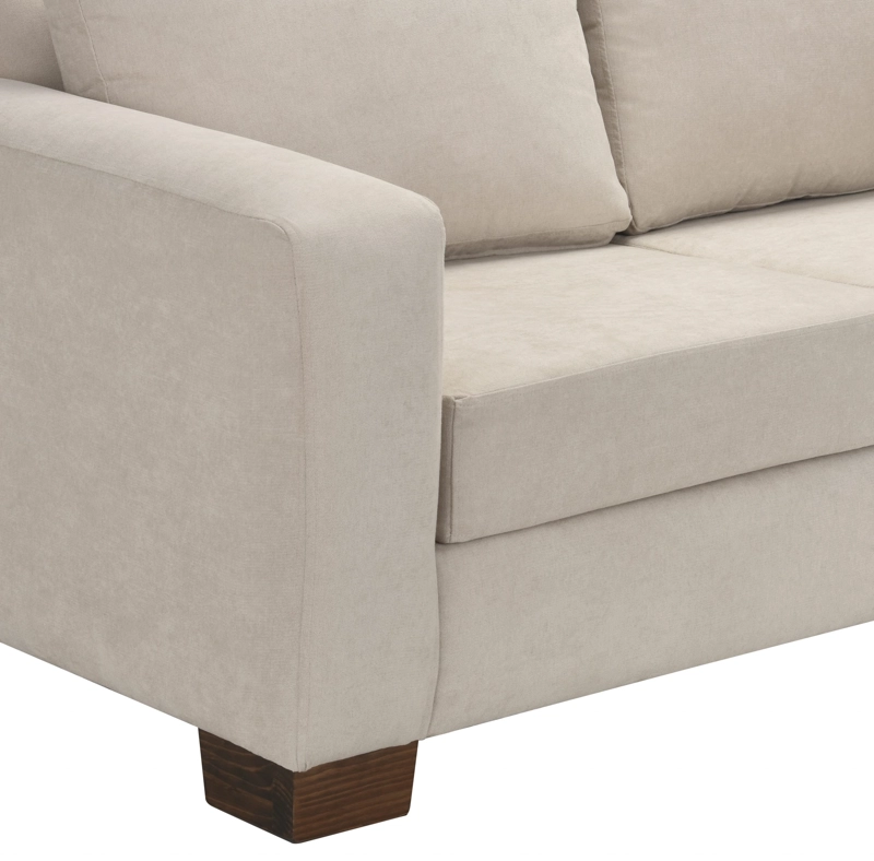 SOFA MUEBLES NUEVALINEA BARCELONA 3 CUERPOS FELPA - 4