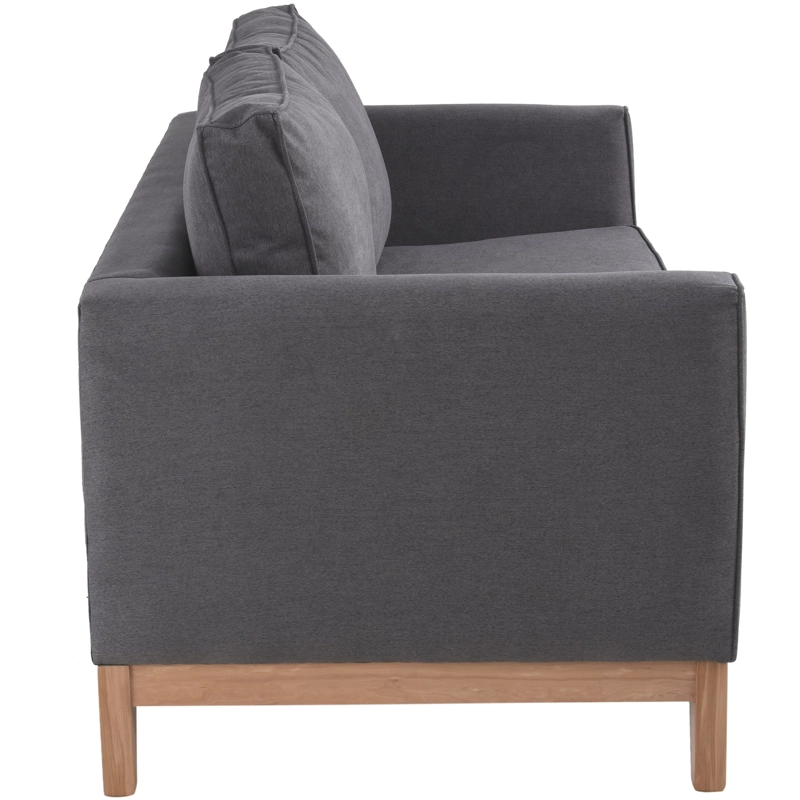 SOFA MUEBLES NUEVALINEA NOVA 3 CUERPOS FELPA - 3