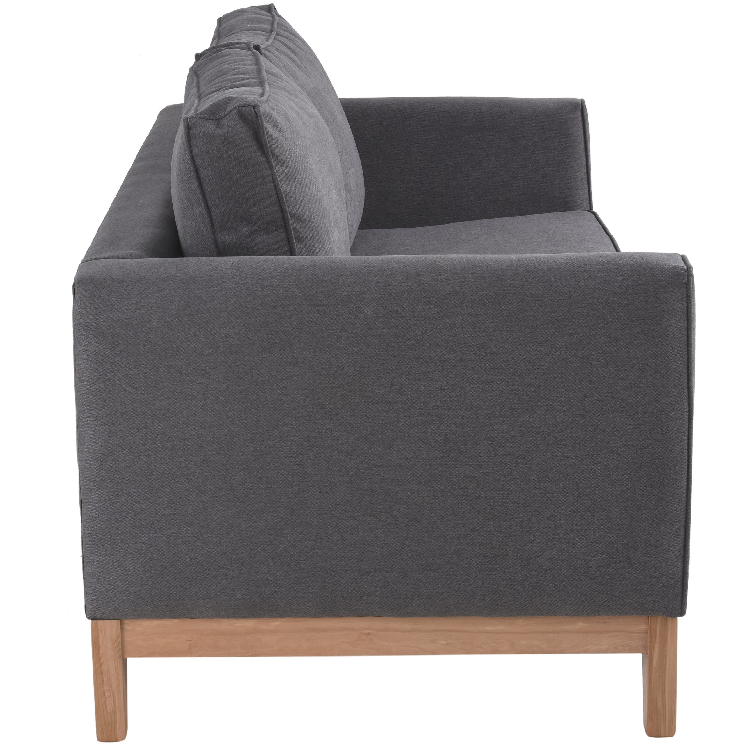 SOFA MUEBLES NUEVALINEA NOVA 3 CUERPOS FELPA - 3