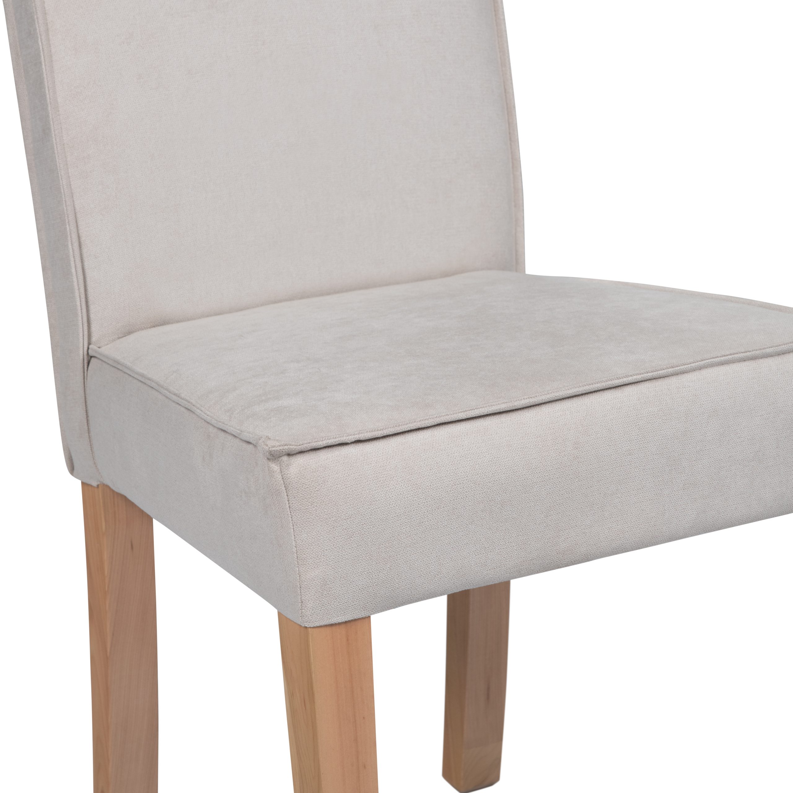SILLA MUEBLES NUEVALINEA ANDINO FELPA NATURAL - 2