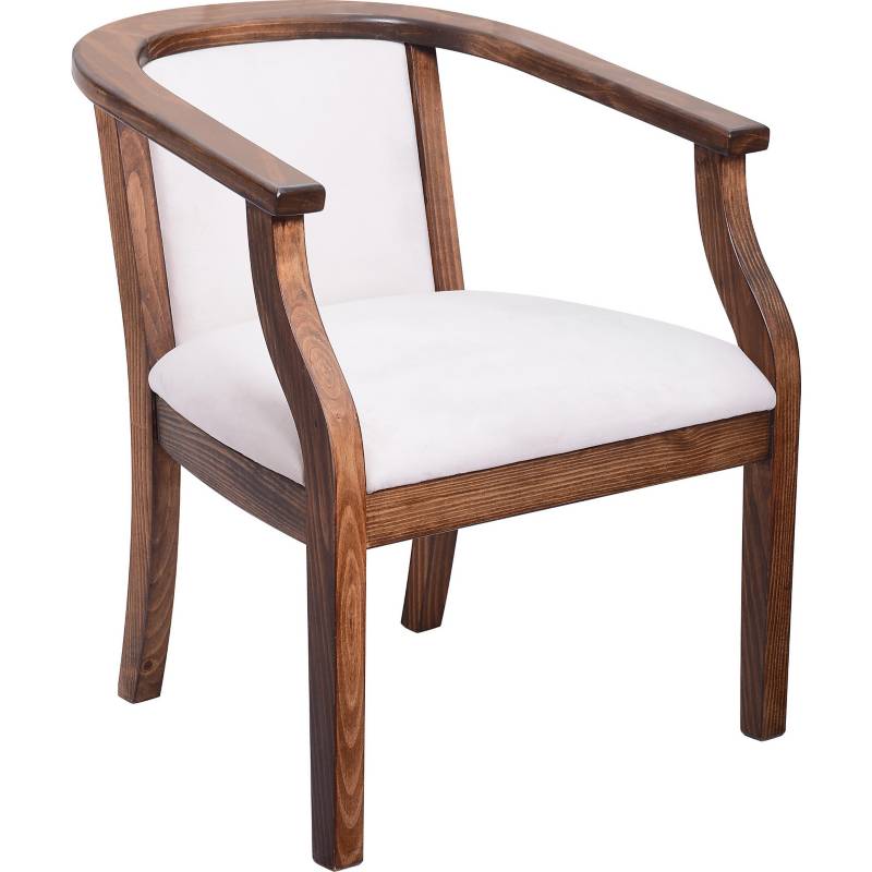 SITIAL MUEBLES NUEVALINEA HERRADURA FELPA CRUDO - 1