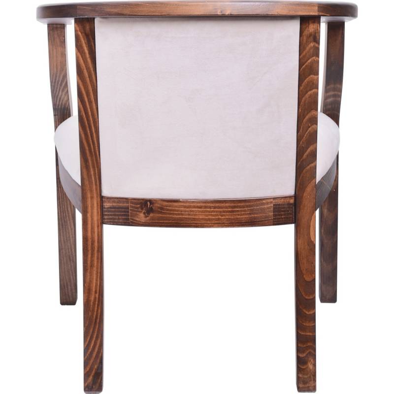 SITIAL MUEBLES NUEVALINEA HERRADURA FELPA CRUDO - 4