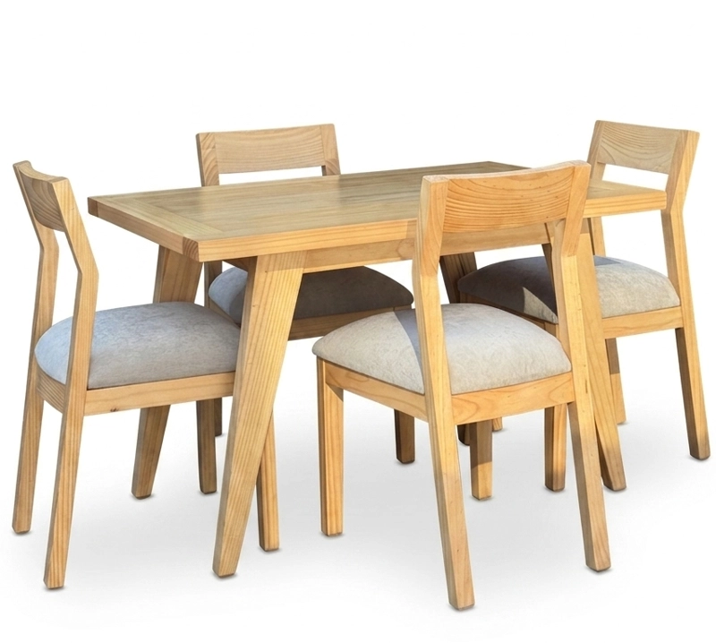 JUEGO COMEDOR NOVA (4 SILLAS) - 1