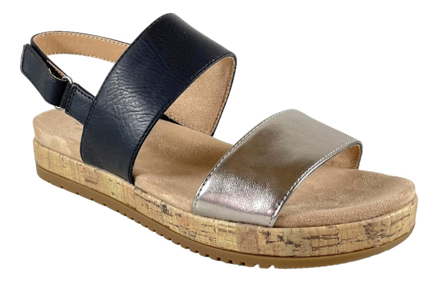 SANDALIAS MUJER NEGRO SOUL NATURALIZER MEMORY FOAM DORRI - 2