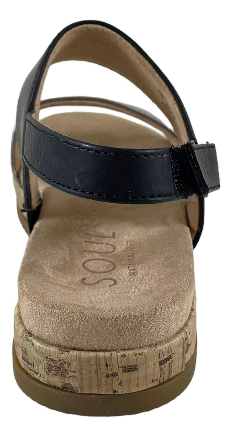 SANDALIAS MUJER NEGRO SOUL NATURALIZER MEMORY FOAM DORRI - 4