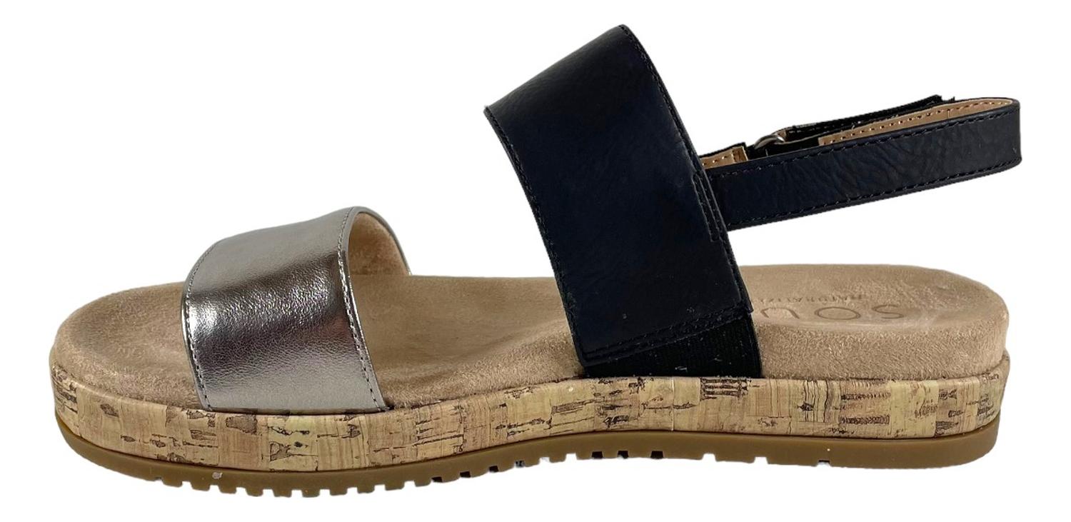 SANDALIAS MUJER NEGRO SOUL NATURALIZER MEMORY FOAM DORRI - 6
