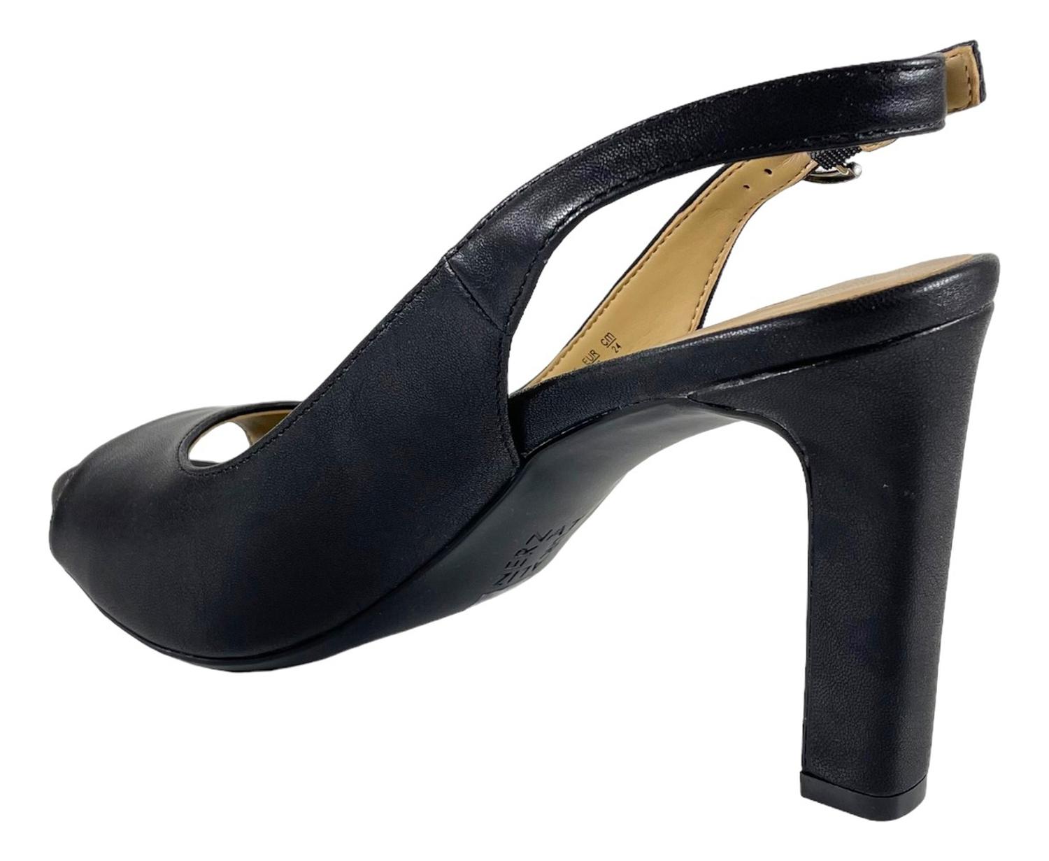 SANDALIA NATURALIZER MUJER GRACE NEGRO CUERO PU CONTOUR+ GRACE - 4