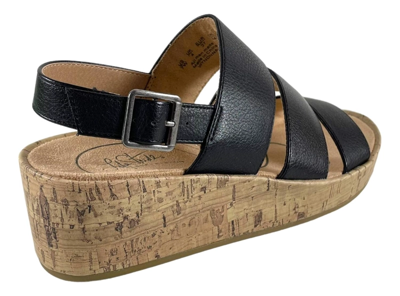 SANDALIA LIFE STRIDE NEGRO MUJER WYNONNA SOFT SYSTEM - 3